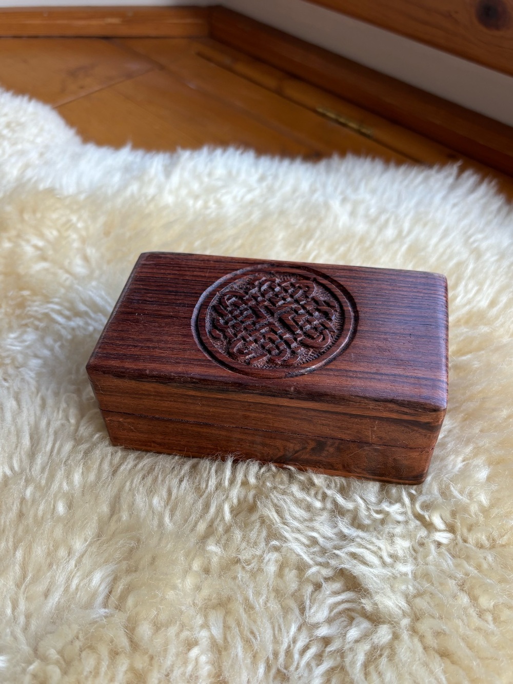 Celtic Wooden Box
